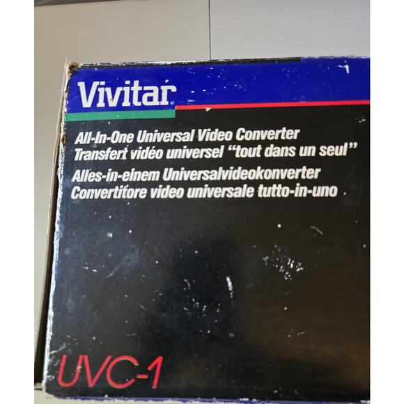 Vivitar All In One Video Converter UVC-1 Converts Photos Slides & Movies to Tape - Picture 3 of 5